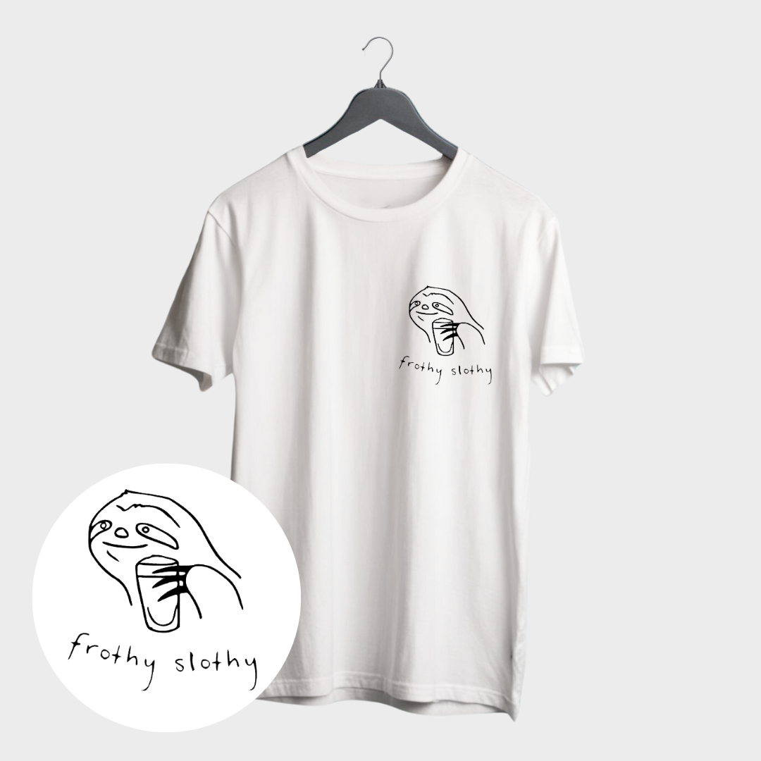 Frothy Slothy T-shirt