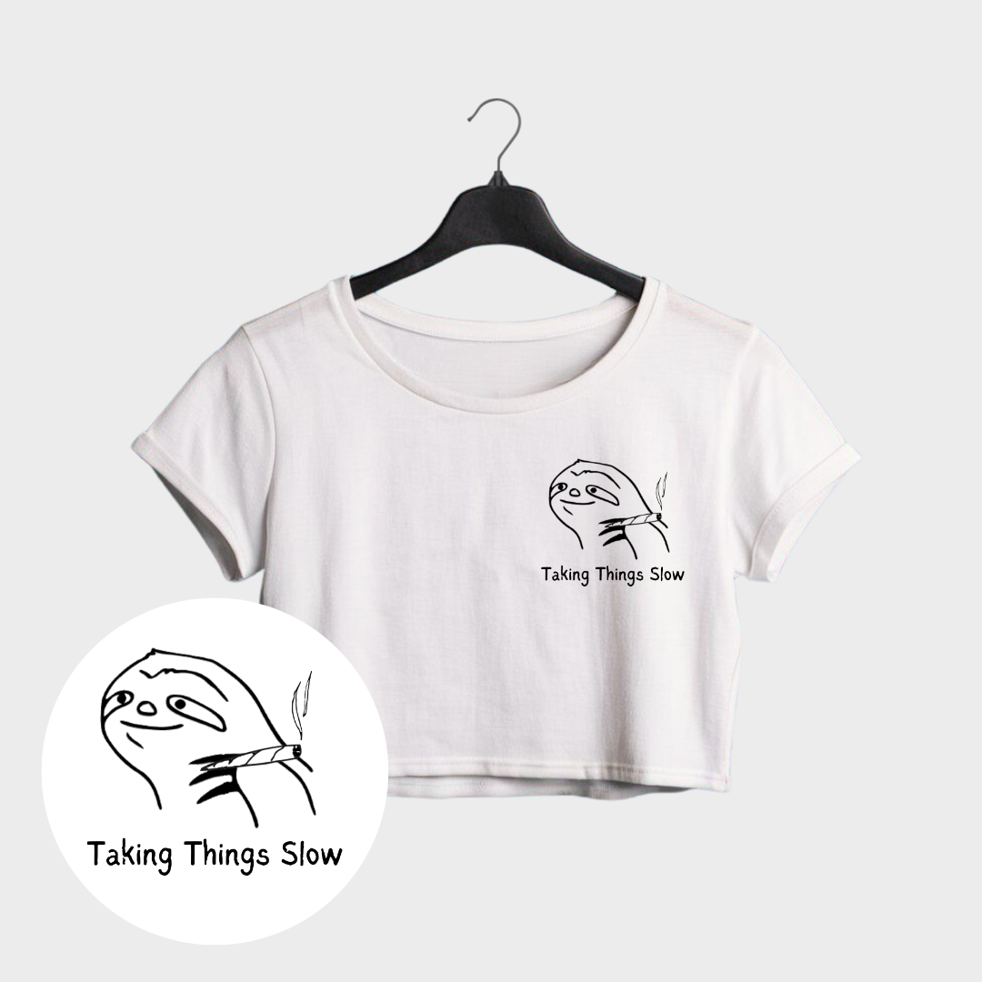 Take It Slow Crop Top