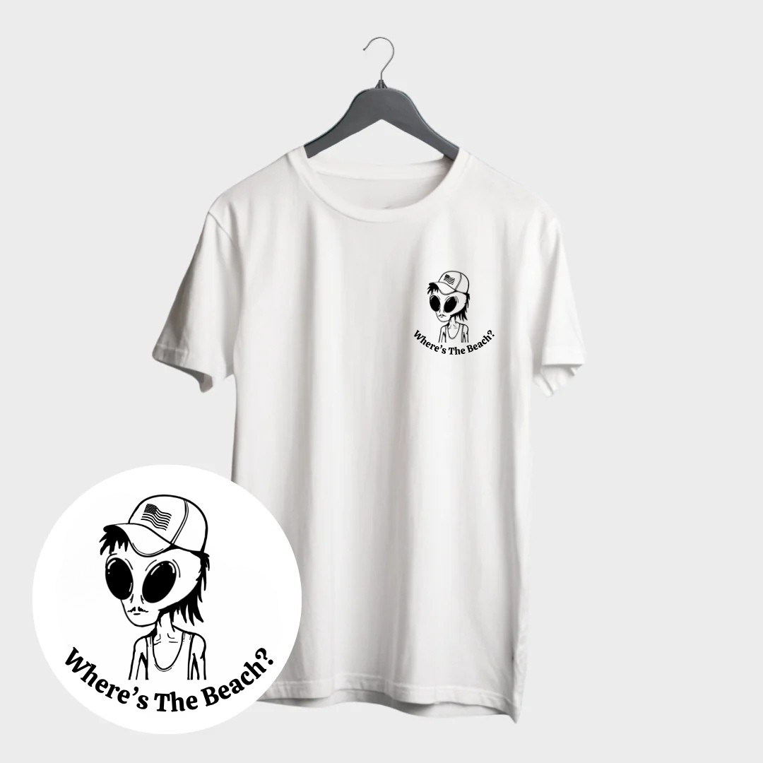 Where's The Beach T-shirt