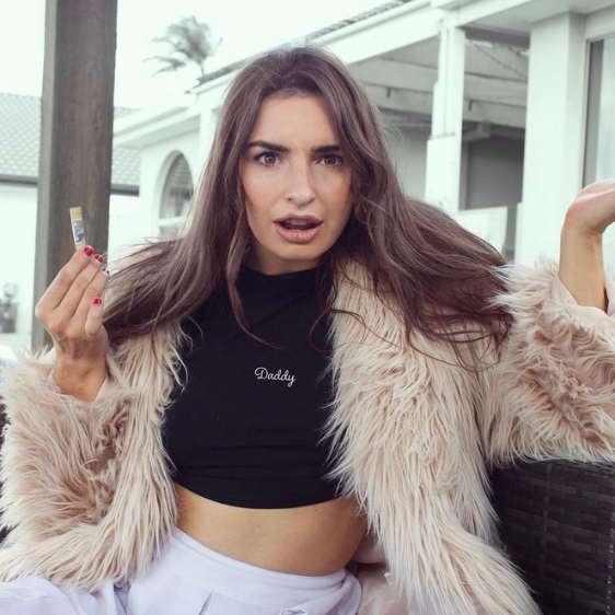 Female Daddy Crop Top