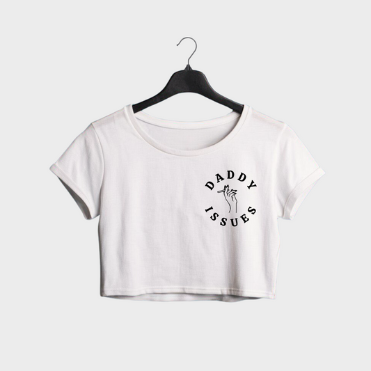 Daddy Issues Crop Top