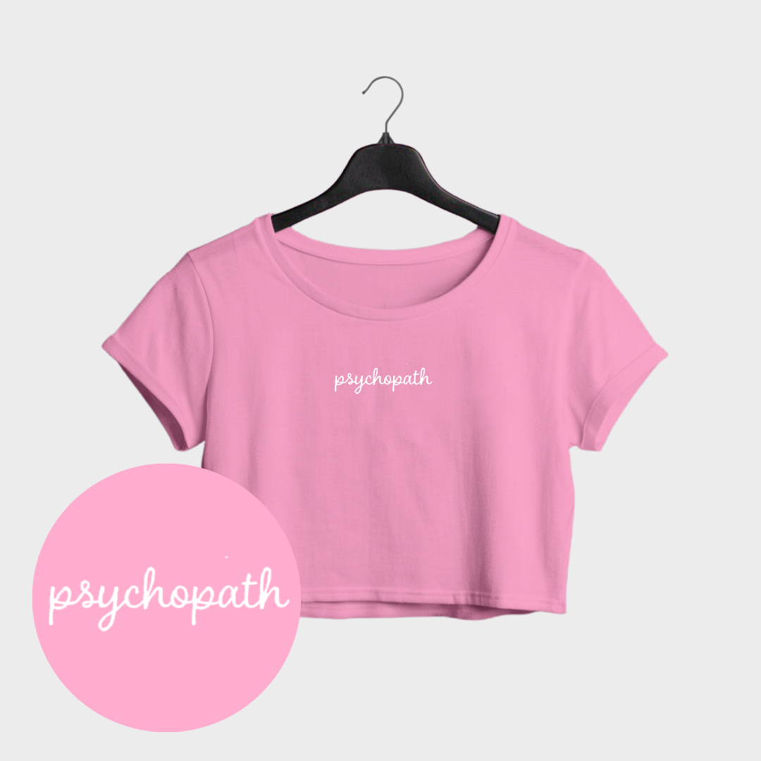 Psychopath Crop Top