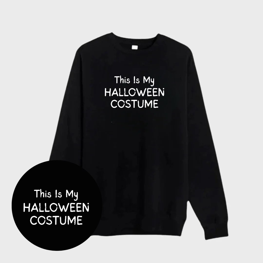 This Is My Costume Crewneck Sweatshirt