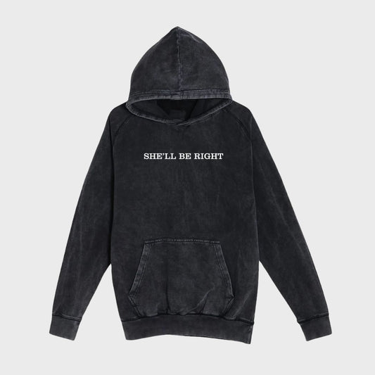 She'll be Right Vintage Hoodie