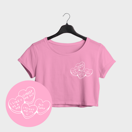 Creep Me Out Crop Top