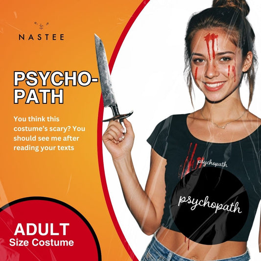 Psychopath Crop Top