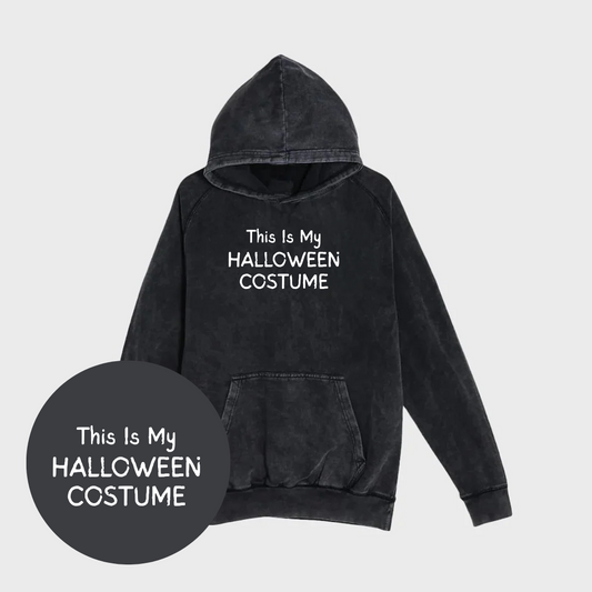 This Is My Costume Vintage Hoodie