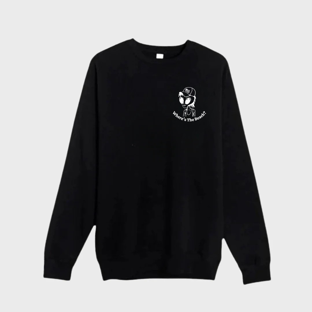 Where's The Beach Crewneck Sweatshirt