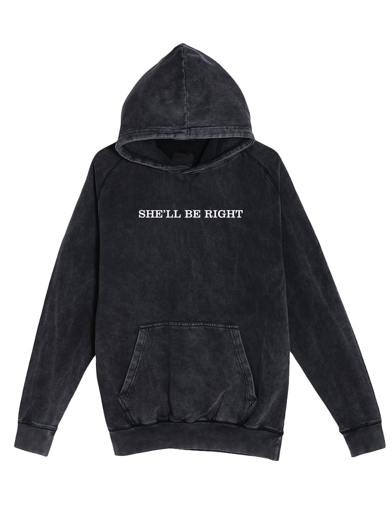 She'll be Right Vintage Hoodie
